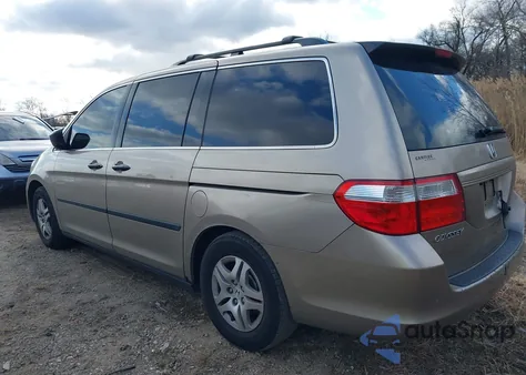 2007 Honda Odyssey Lx from USA, damaged, VIN 5FNRL38217B096531